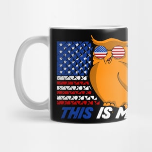 America Shirt 4th of July Patriotic T-shirt holiday Mug